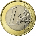 1 Euro 2007-2024, KM# 194, Monaco, Albert II