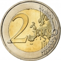 2 Euro 2009-2024, KM# 195, Monaco, Albert II