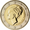 2 Euro 2007, KM# 186, Monaco, Albert II, 25th Anniversary of Death of Grace Kelly