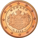2 Euro Cent 2006-2020, KM# 189, Monaco, Albert II