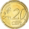 20 Euro Cent 2009-2020, KM# 192, Monaco, Albert II