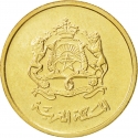 10 Centimes 2002, Y# 114, Morocco, Mohammed VI, Sport and Solidarity