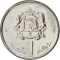 1 Dirham 2011-2020, Y# 139, Morocco, Mohammed VI