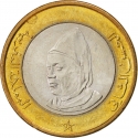 10 Dirhams 1995, Y# 92, Morocco, Hassan II