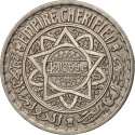 10 Francs 1947, Y# 44, Morocco, Mohammed V