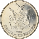 50 Cents 1993-2022, KM# 3, Namibia