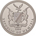 1 Dollar 1998, KM# 6, Namibia, 5th Anniversary of Independence