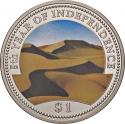 1 Dollar 1998, KM# 6, Namibia, 5th Anniversary of Independence