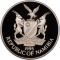 10 Dollars 1995, KM# 9a, Namibia, 50th Anniversary of the United Nations