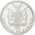 10 Dollars 1996, KM# 11, Namibia, Atlanta 1996 Summer Olympics