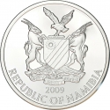 10 Dollars 2009, KM# 33, Namibia, Great Monarchs, William I