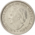 25 Cents 1948, KM# 178, Netherlands, Wilhelmina