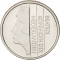 25 Cents 1982-2001, KM# 204, Netherlands, Beatrix