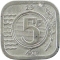 5 Cents 1941-1943, KM# 172, Netherlands, Wilhelmina