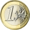 1 Euro 2014-2024, KM# 350, Netherlands, Willem-Alexander