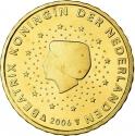 10 Euro Cent 1999-2006, KM# 237, Netherlands, Beatrix