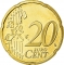 20 Euro Cent 1999-2006, KM# 238, Netherlands, Beatrix