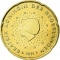 20 Euro Cent 2007-2013, KM# 269, Netherlands, Beatrix