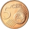 5 Euro Cent 2014-2024, KM# 346, Netherlands, Willem-Alexander