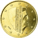 50 Euro Cent 2014-2024, KM# 349, Netherlands, Willem-Alexander