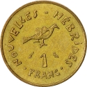 1 Franc 1970-1982, KM# 4, New Hebrides