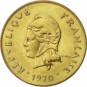 5 Francs 1970-1982, KM# 6, New Hebrides
