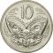 10 Cents 1986-1998, KM# 61, New Zealand, Elizabeth II