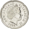 20 Cents 2006-2023, KM# 118a, New Zealand, Elizabeth II