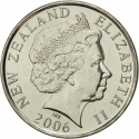 50 Cents 2006-2023, KM# 119a, New Zealand, Elizabeth II