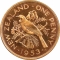1 Penny 1953-1965, KM# 24, New Zealand, Elizabeth II