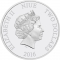 2 Dollars 2016, Niue, Elizabeth II, Sherlock, Sherlock Holmes