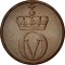 1 Øre 1958-1972, KM# 403, Norway, Olav V