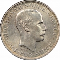 50 Øre 1909-1919, KM# 374, Norway, Haakon VII