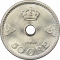 50 Øre 1926-1949, KM# 386, Norway, Haakon VII