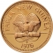 1 Toea 1975-2004, KM# 1, Papua New Guinea, Elizabeth II