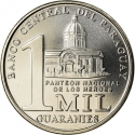 1000 Guaraníes 2006-2018, KM# 198, Paraguay