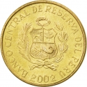 1 Centimo 1991-2006, KM# 303, Peru