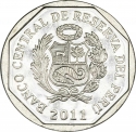 1 Nuevo Sol 2011, KM# 360, Peru, Wealth and Pride of Peru, Machu Picchu