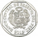 1 Nuevo Sol 2012, KM# 363, Peru, Wealth and Pride of Peru, Real Felipe Fortress