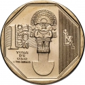 1 Nuevo Sol 2010, KM# 340, Peru, Wealth and Pride of Peru, Tumi de Oro
