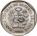 1 Sol 2016, KM# 398, Peru, Wealth and Pride of Peru, Tacna Parabolic Arch