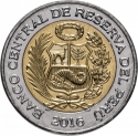 5 Soles 2016-2024, KM# 402, Peru