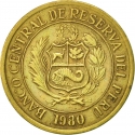 10 Soles de Oro 1978-1983, KM# 272, Peru