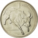 1 Piso 1983-1990, KM# 243, Philippines