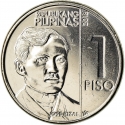 1 Piso 2017-2019, KM# 300, Philippines
