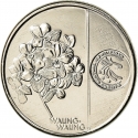 1 Piso 2017-2019, KM# 300, Philippines