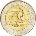 10 Piso 2000-2017, KM# 278, Philippines