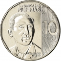 10 Piso 2017-2020, KM# 303, Philippines