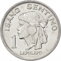 1 Sentimo 1967-1974, KM# 196, Philippines
