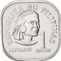 1 Sentimo 1975-1978, KM# 205, Philippines